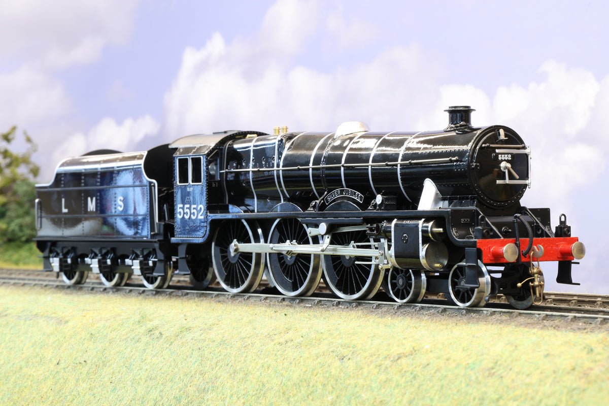 Ace Trains Coarse Scale O Gauge Stanier Jubilee No.5552 'Silver Jubilee' 2/3-rail operation