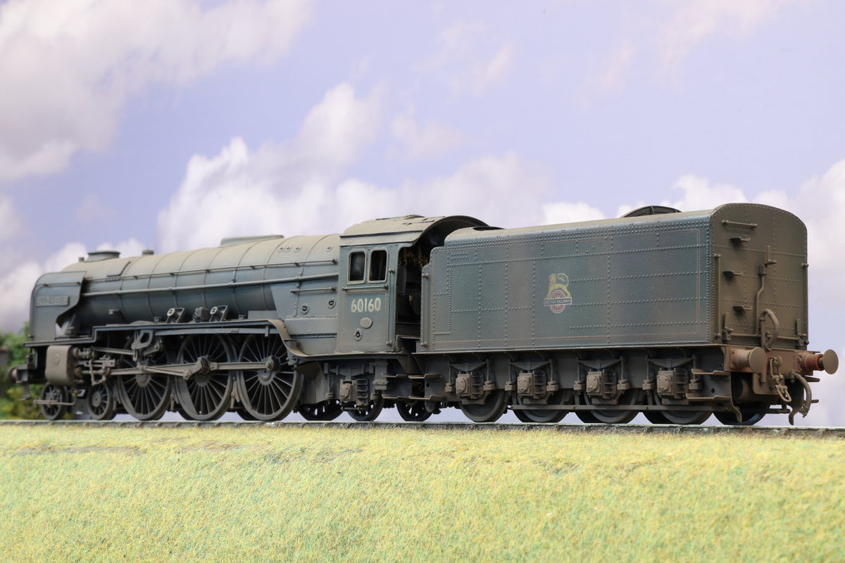 Finescale O Gauge (Kit-Built) Peppercorn A1 No. 60160 'Auld Reekie' BR Green, Weathered