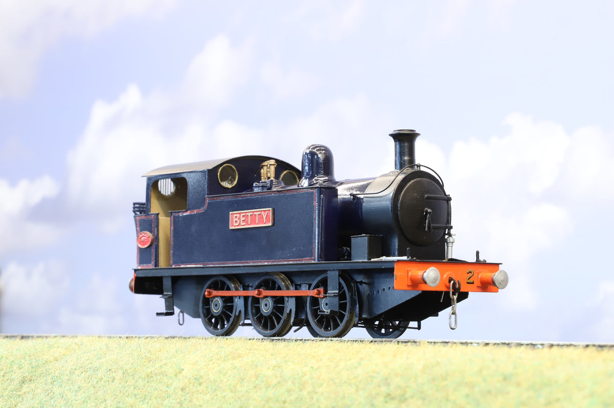 Kit-built Finescale O Gauge Hudswell Clarke 0-6-0T No. 2 'Betty'