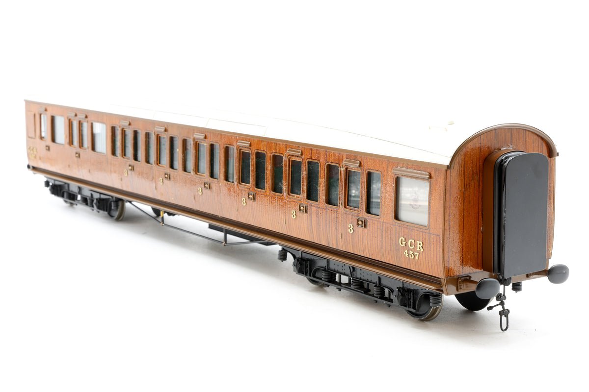 J.B.C Models Gauge 1 GCR Robinson 60ft Matchboard BTK Brake Coach No. 457