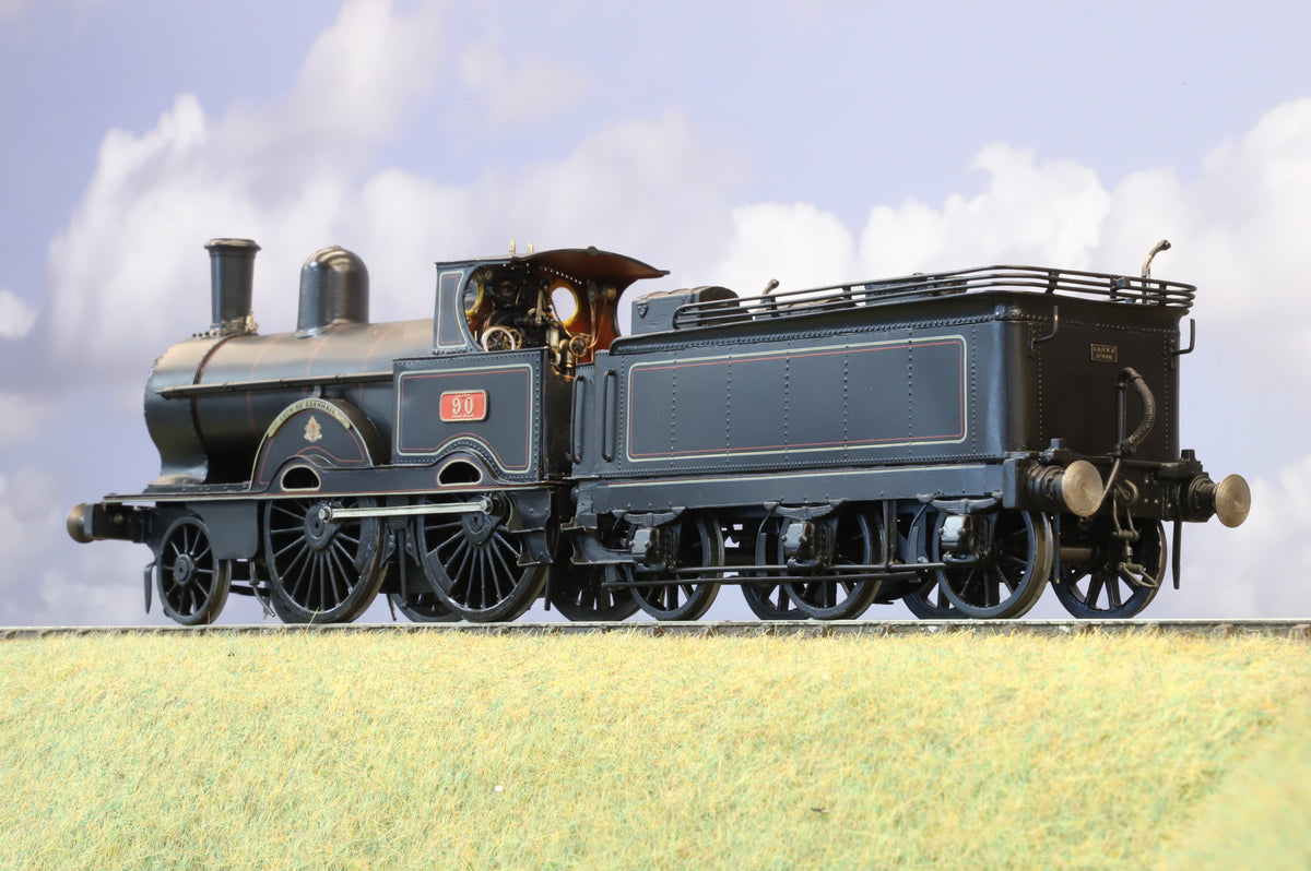 Finescale O Gauge (Kit-Built) LNWR Webb Waterloo Class No. 90 'Luck of Edenhall', LNWR Lined Black