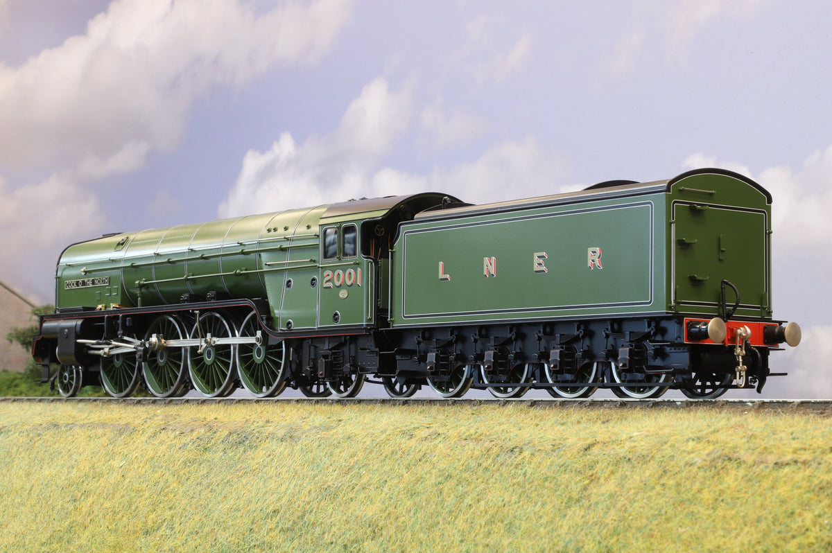 L.H. Loveless Finescale O Gauge LNER Class P2 No. 2001 &#39;Cock o&#39; The North&#39; LNER Lined Green