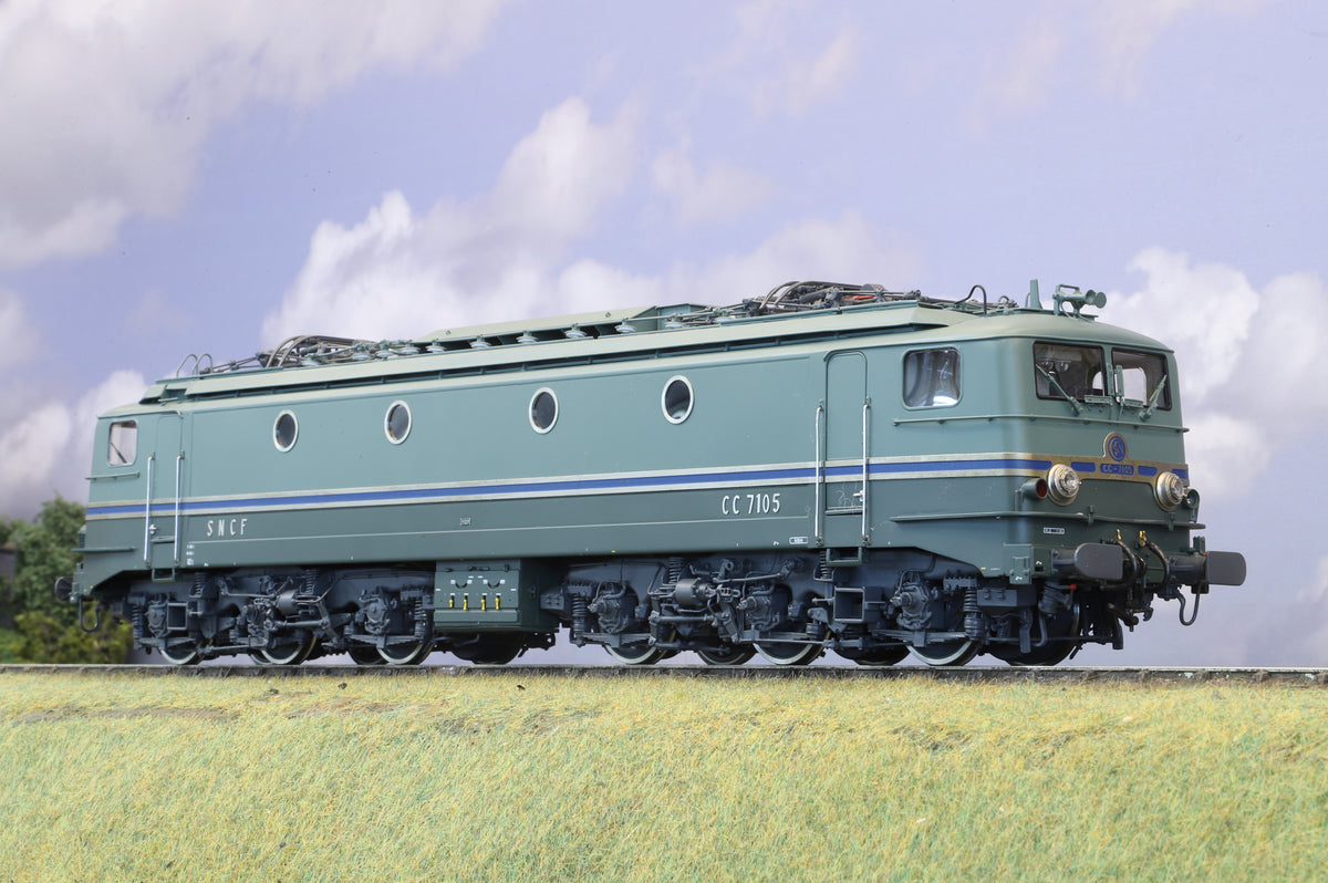 Lemaco Prestige Finescale O Gauge 0-034/1 SNCF 7100 Class No.CC7105, Limited Edition