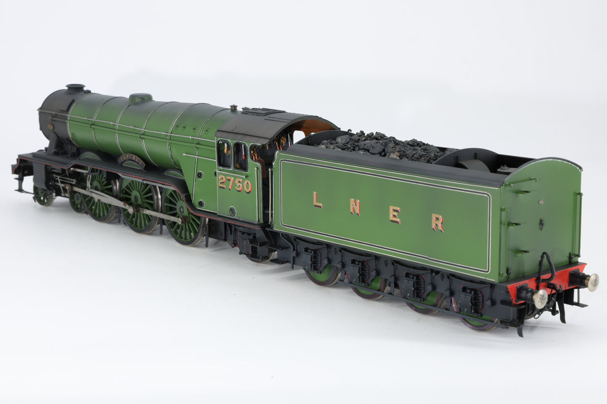 Sancheng/Bachmann Brassworks Finescale O Gauge Class A3 No. 2750 'Papyrus' LNER Green Pro-Weathered