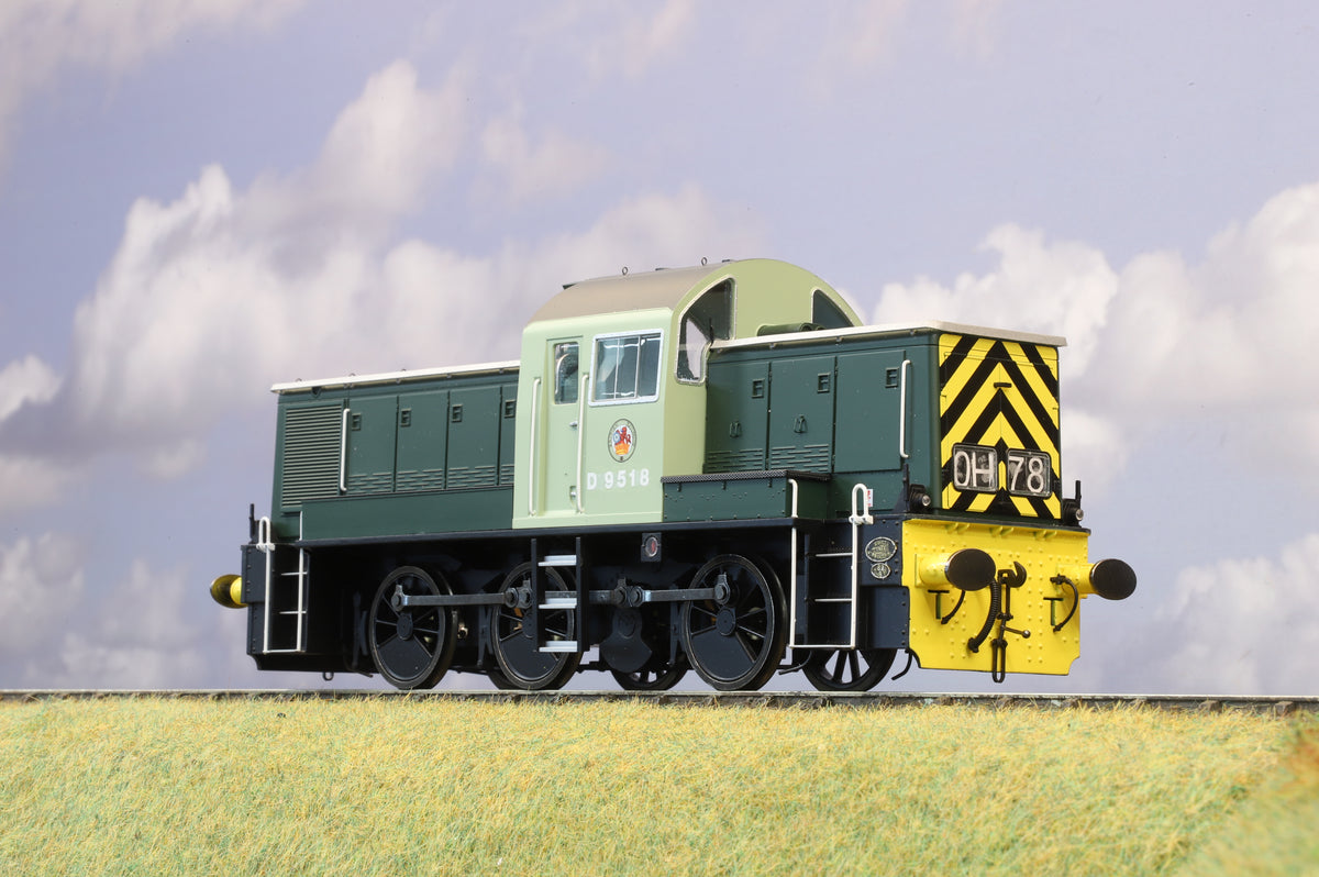 Minerva Finescale O Gauge Class 14 Diesel Hydraulic No. D9518 BR Green