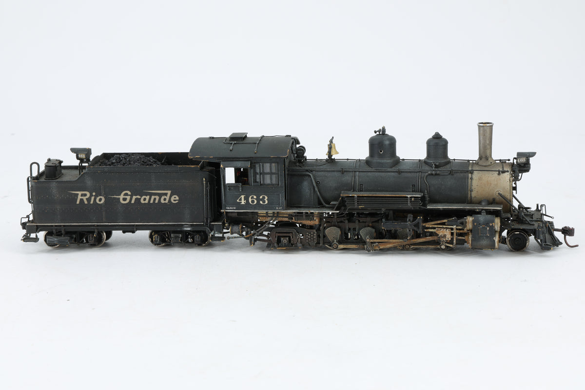 P–B–L Milestone Models Sn3 Rio Grande Southern K-27 2-8-2 No. 463 Weathered