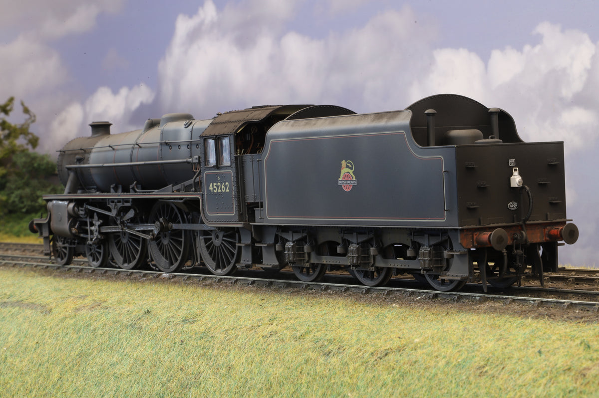 Finescale O Gauge Ellis Clark Trains Black Five No.45262 (Welded Tender), DCC Sound, Pro Weathered