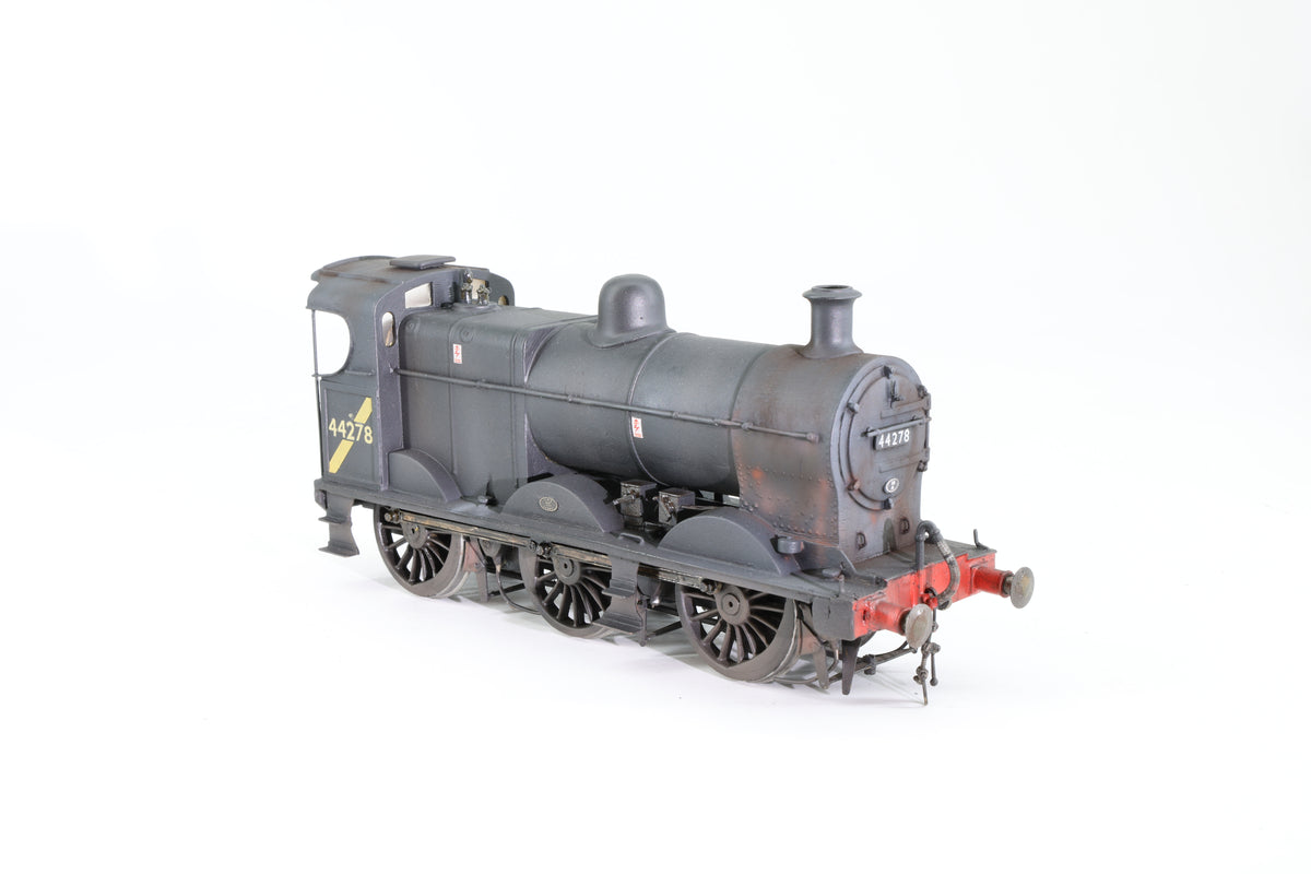Finescale O Gauge (ex-LIMA) ex-LMS Class 4F No. 44278 BR Black Late Crest with Tender Back Cab Pro-Weathered