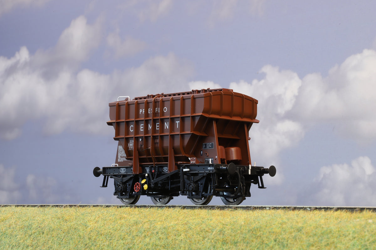 Ellis Clark Trains Finescale O Gauge (E3007A) Presflow Wagon 'Presflo' No. B888008 (Pre-TOPS), BR Bauxite