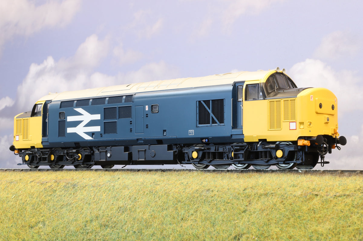 WORKSHOP Finescale O Gauge Heljan Class 37/0 BR Large Logo Blue (Unnumbered)