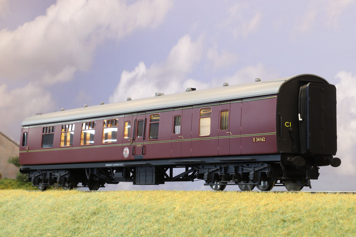 Darstaed Finescale O Gauge MK1 BSK Lined Maroon No. E34162