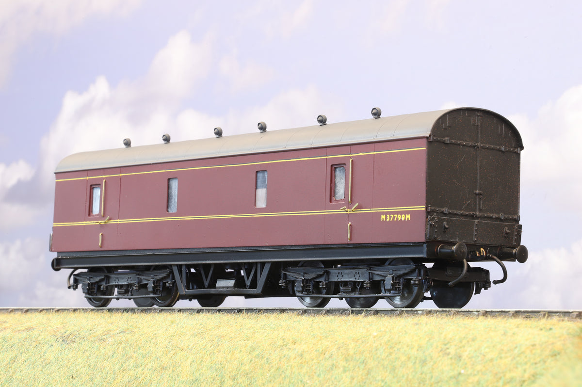 Finescale O Gauge (Kit-Built) LMS GUV Lined Maroon