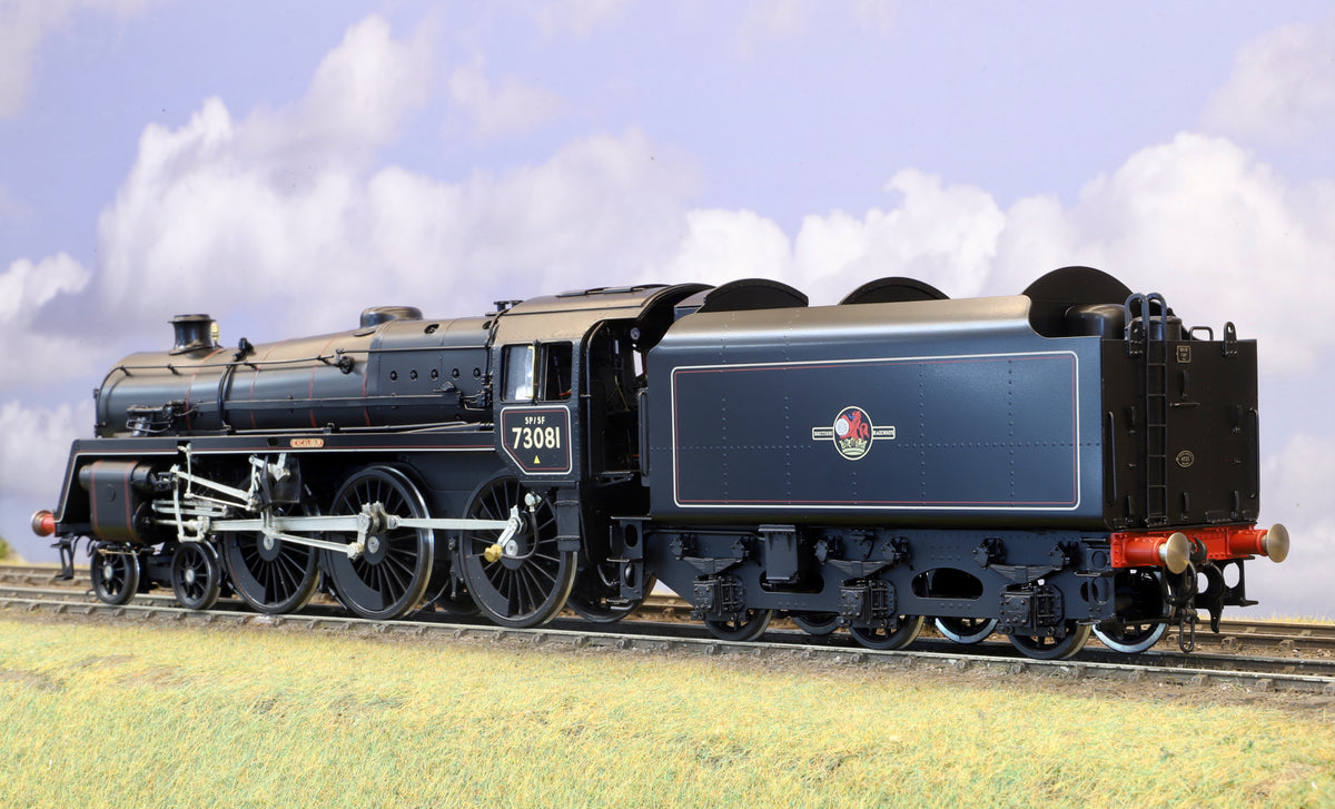 55H Models BR Standard Class 5 No. 73081 'Excalibur' BR Black (Late Crest)