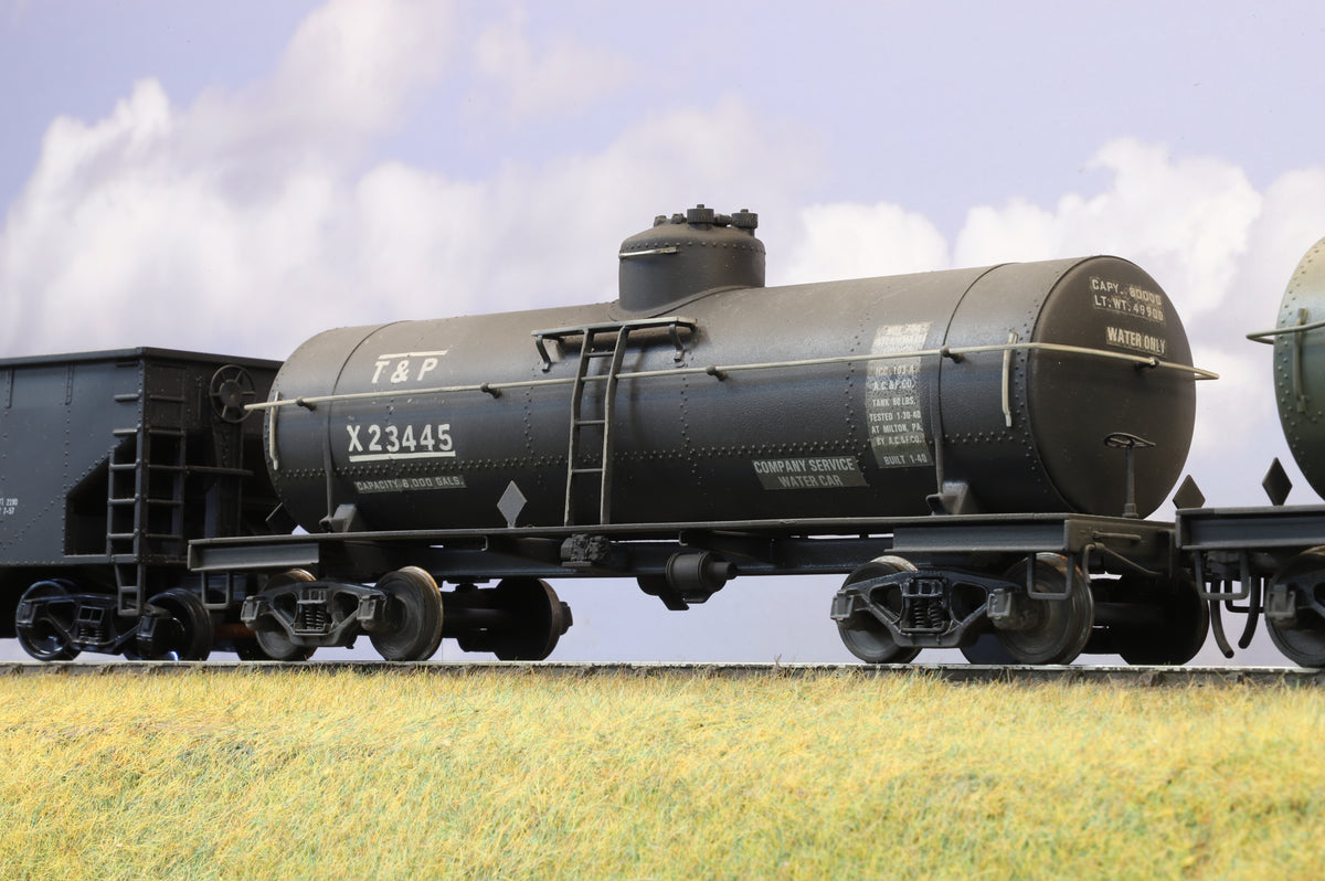 American O Scale 4 x Bogie Tankers (Metal Construction, Weathered)