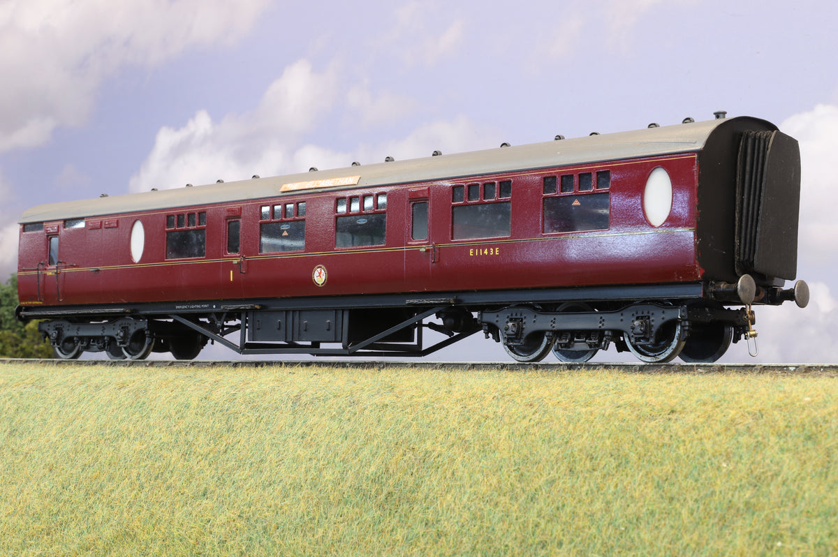 Finescale O Gauge (Tower-Built) Thompson Composite Brake No. E1143E, BR Maroon