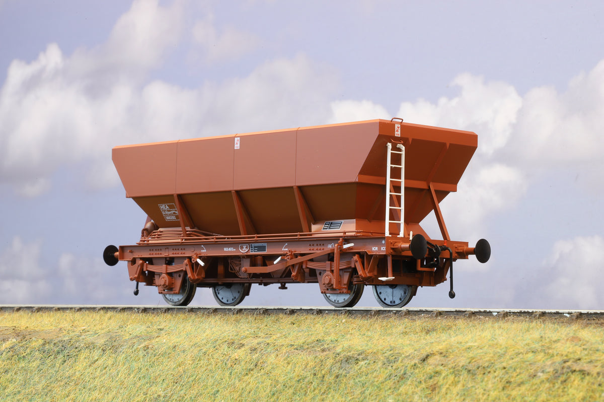 Dapol Finescale O Gauge HEA Coal Hopper, Freight Brown No. 360292