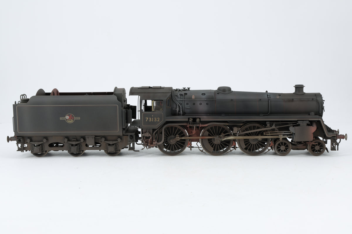 55H Models BR Standard Class 5 No. 73132 BR Black (Late Crest) Pro-Weathered