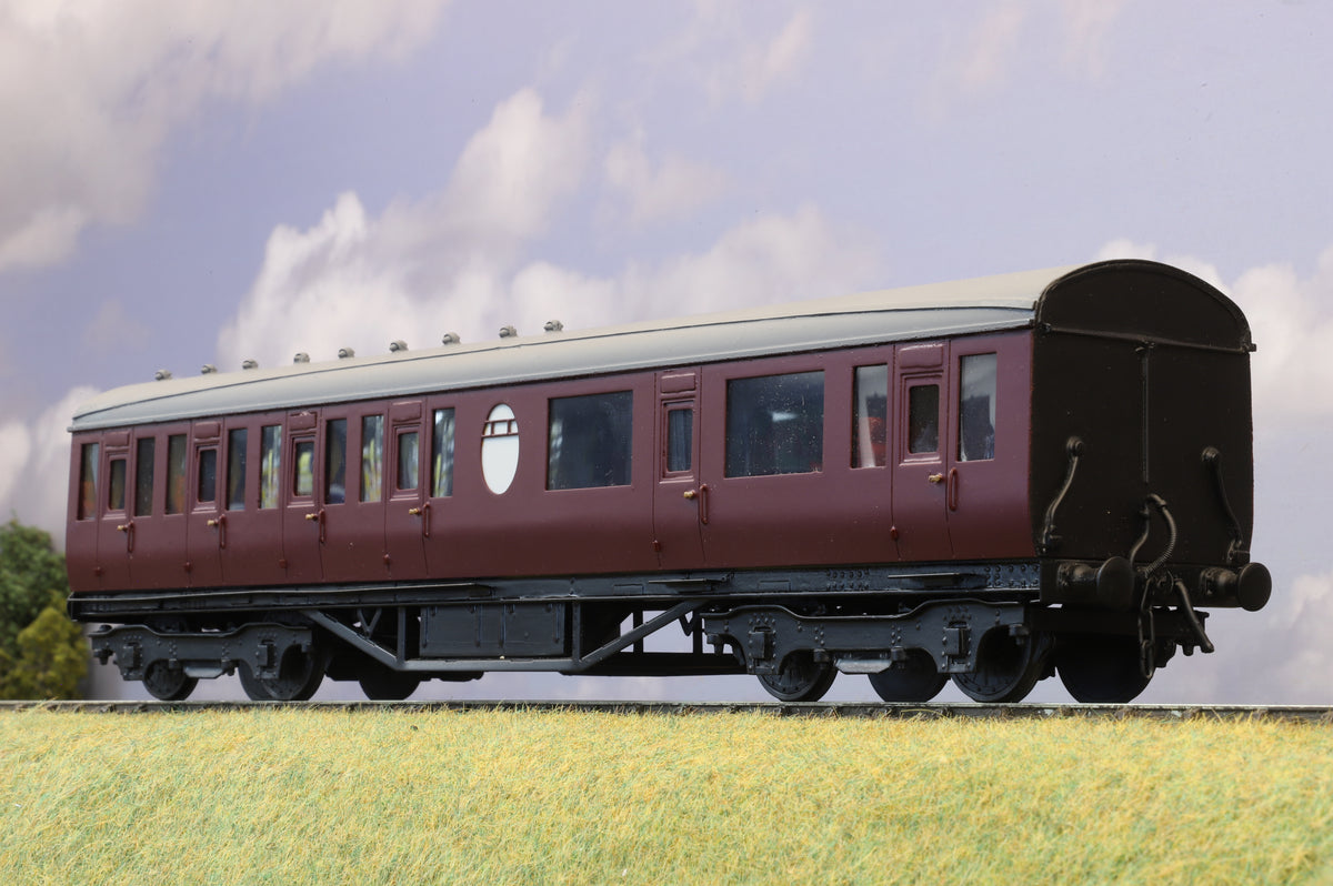 Finescale O Gauge (Kit-Built) Thompson Suburban Composite BR Maroon (Unnumbered)