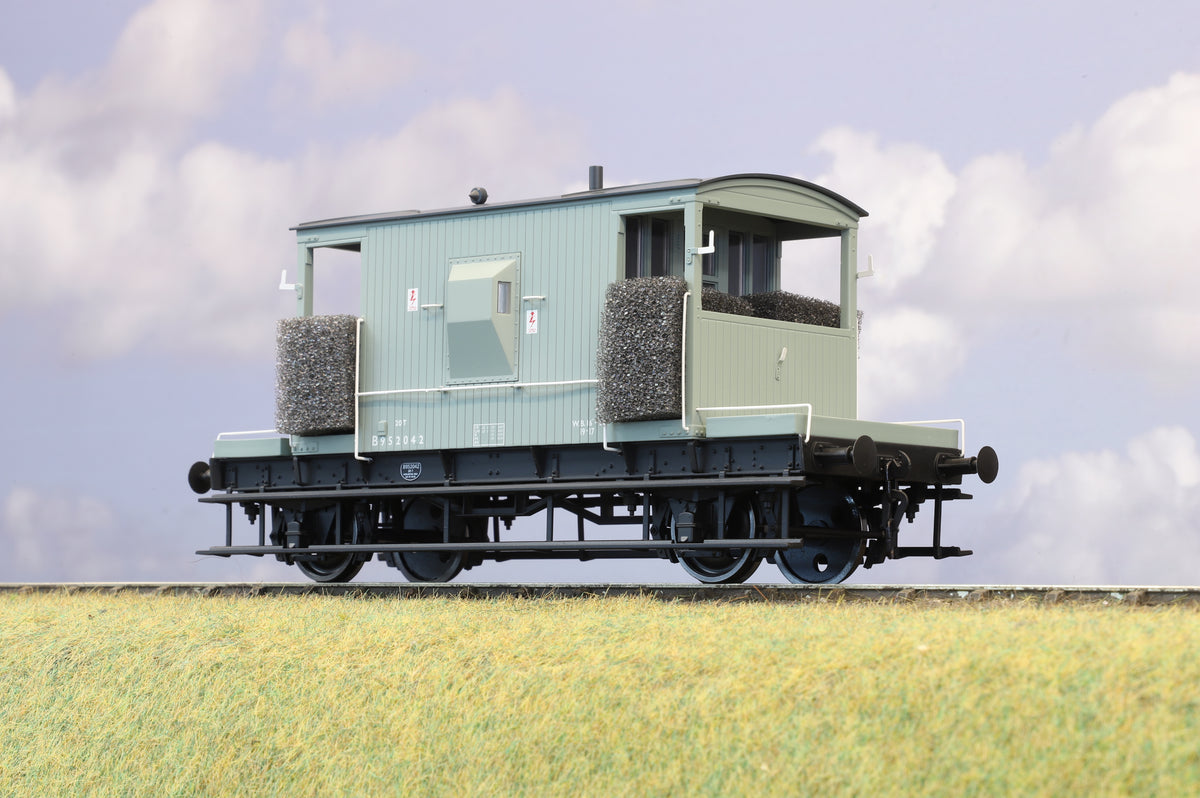 Dapol Finescale O Gauge BR 20T Brake Van (Grey)