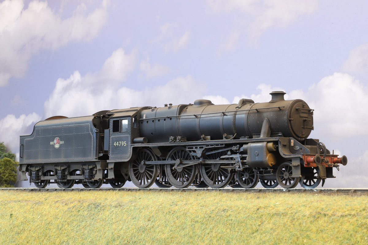 Sancheng Finescale O Gauge Stanier Black Five No.44795  BR Black, Pro Weathered & DCC Sound