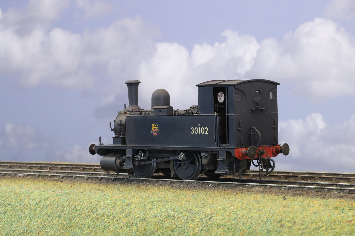 Finescale O Gauge (Kit-Built) ex-LSWR B4 No. 30102 BR Black (Pro-Weathered)