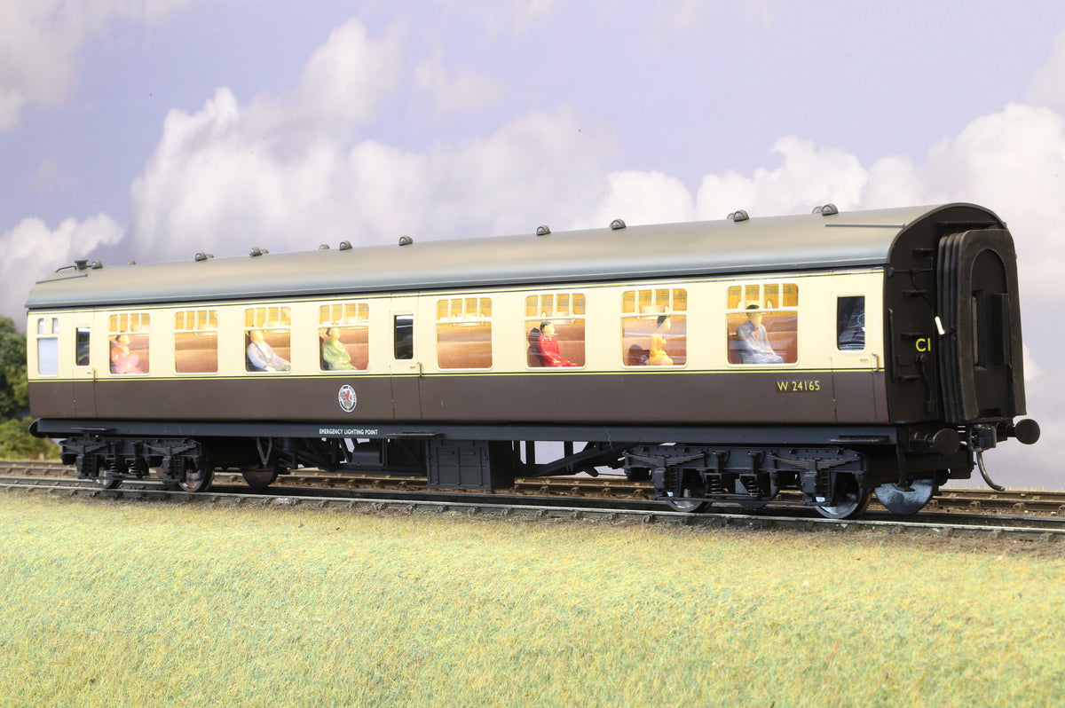 Darstaed Finescale O Gauge MK1 SK Western Region Chocolate & Cream No. W24165