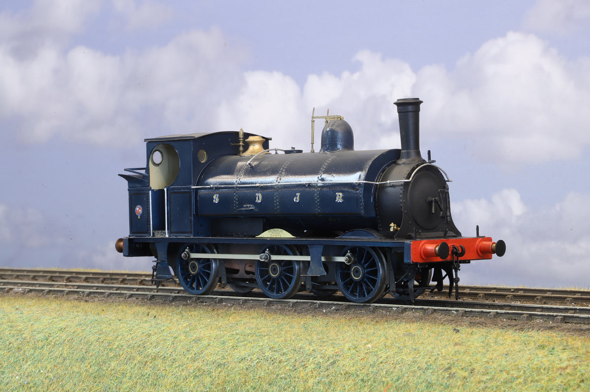 Finescale O Gauge (Kit-Built) SDJR Fox & Walker 0-6-0ST No. 4 Prussian Blue DCC Sound Pro-Weathered