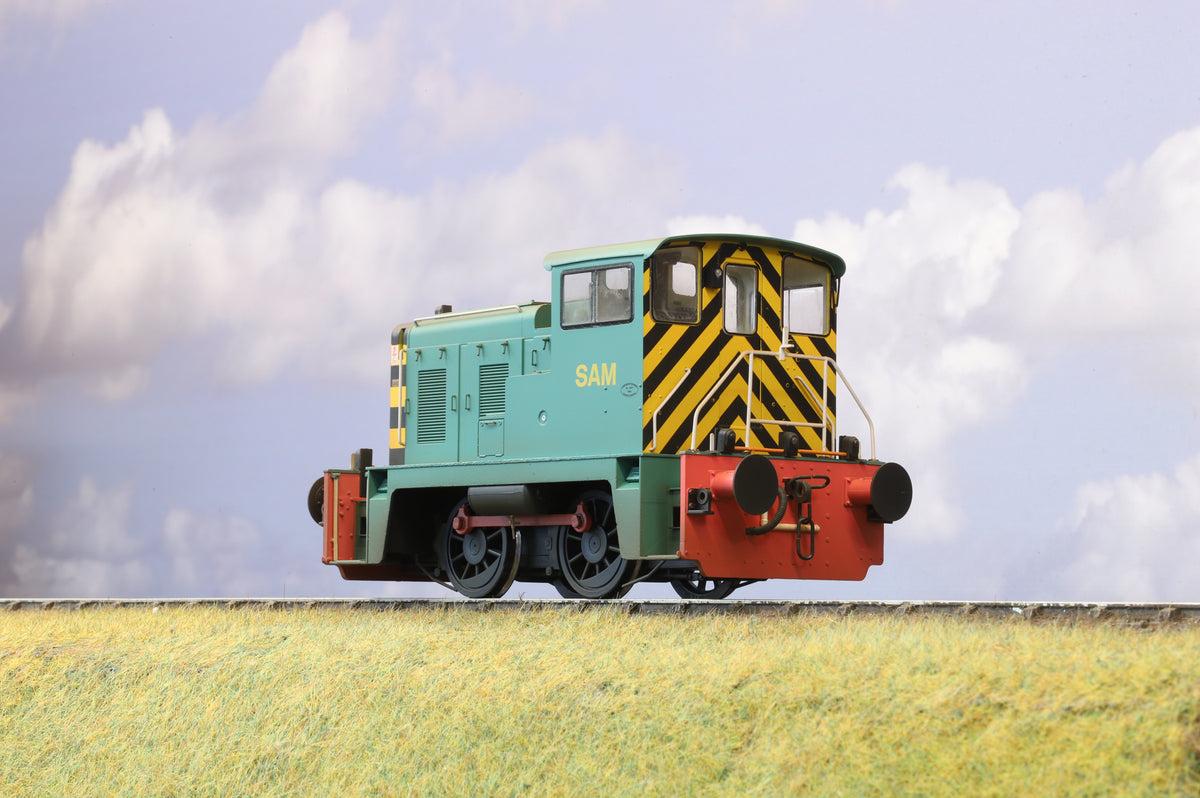 NEW Heljan Class 02 SAM ex-D2868 Industrial Green Weathered