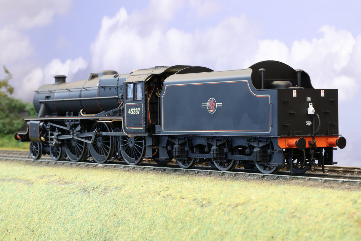 Finescale O Gauge Ellis Clark Trains Black 5 No. 45337, BR Lined Black, Late Crest