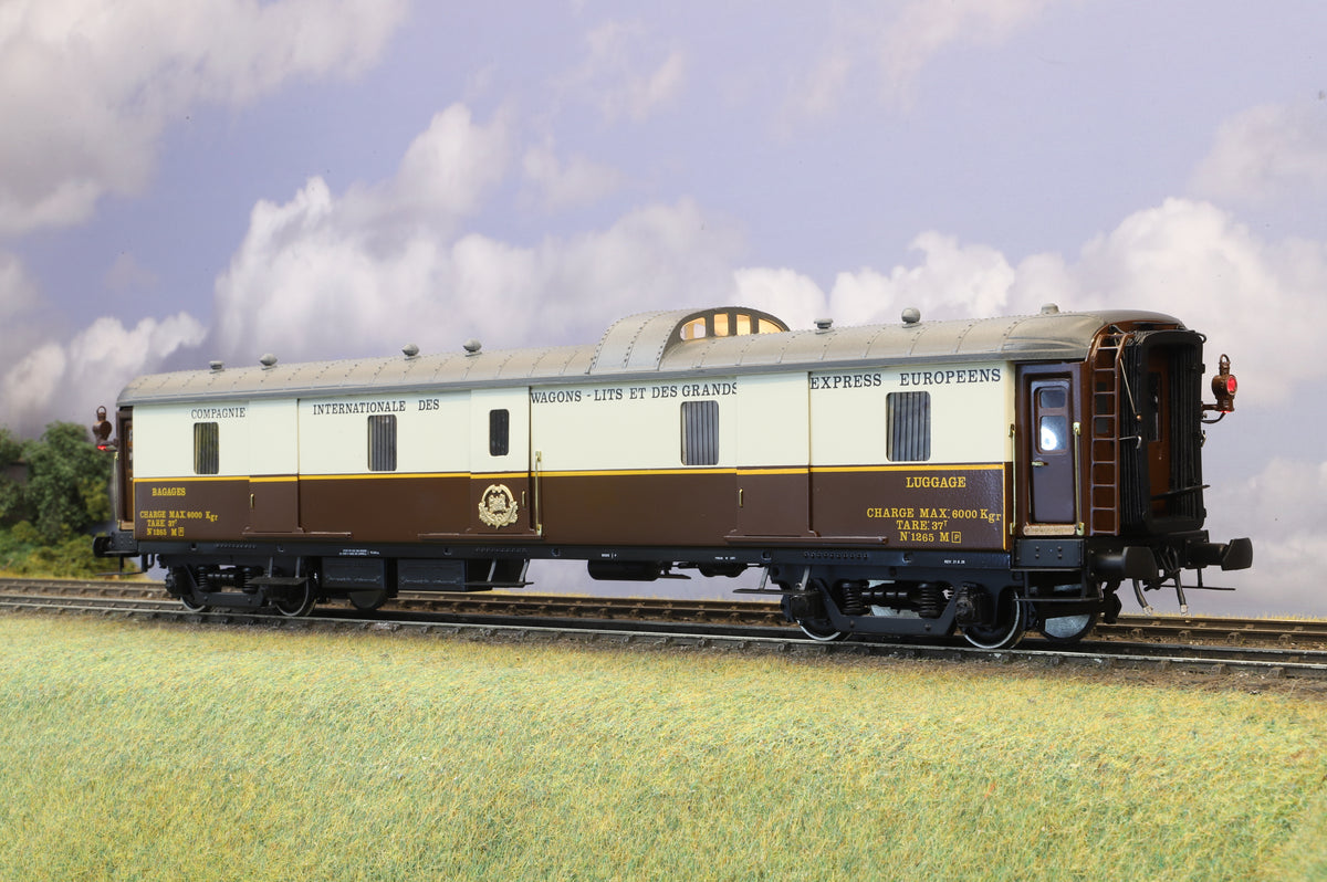 Fulgurex/Elettren Finescale O Gauge CIWL Pullman Baggage Car No. 1265