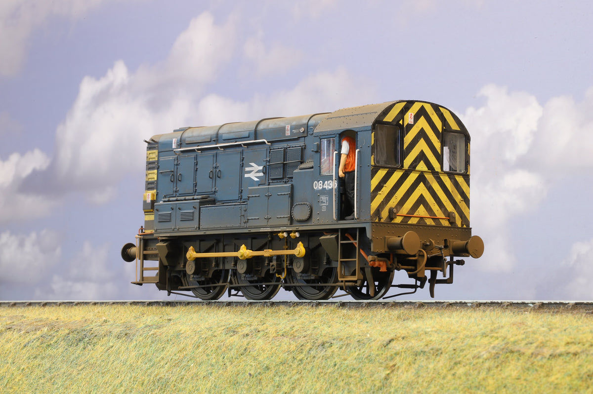 Dapol Finescale O Gauge Class 08 No. 08436 BR Blue DCC Sound (Weathered)