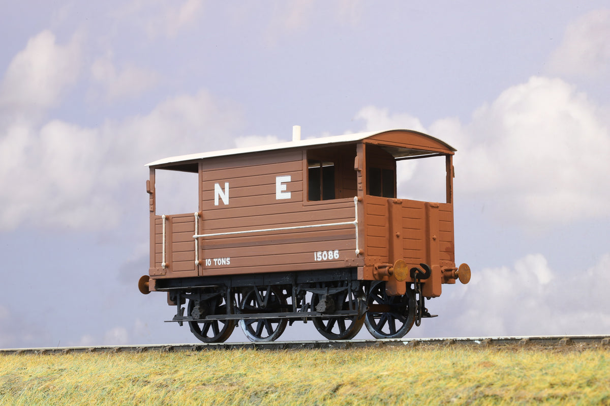 Kit-built Finescale O Gauge North Eastern/LNER (NE) 10 Ton Toad Brake Van No. 15086