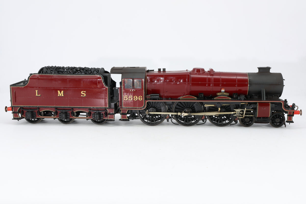 Finescale O Gauge (Kit-Built) LMS Jubilee No. 5596 'Bahamas' (1960/70sPres) Pro-Glossed/Weathered