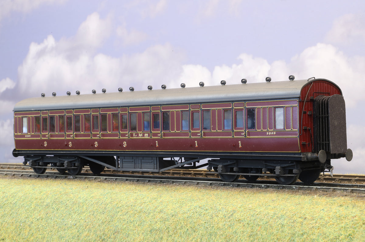Sidelines Finescale O Gauge (Kit-Built) LMS Period I Corridor Composite No. 3502
