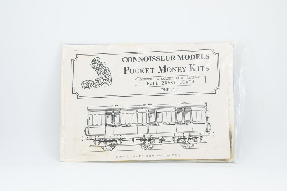 Connoisseur Models S&DJR/BR Full Brake Coach Kit