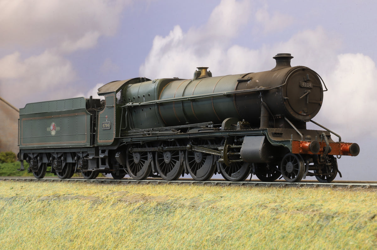 Finescale O Gauge (Kit-Built) GWR 4700 Class 'Night Owl' No.4704, BR Green Late Crest Weathered