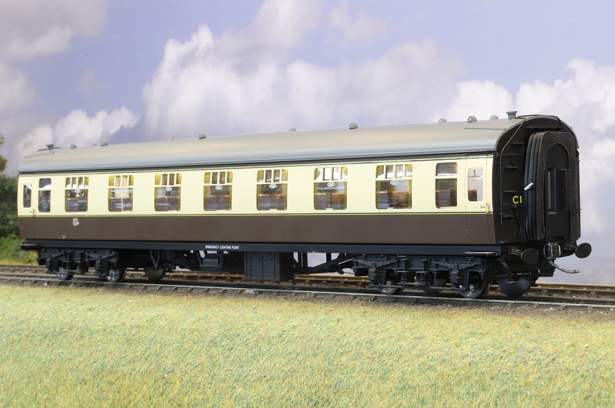 Darstaed Finescale O Gauge MK1 RFO Western Region Chocolate & Cream, Unnumbered