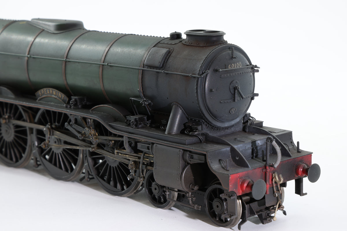 DJH (No.1 Shop) Finescale O Gauge Class A3 No. 60100 'Spearmint' BR Green Late Crest, Weathered