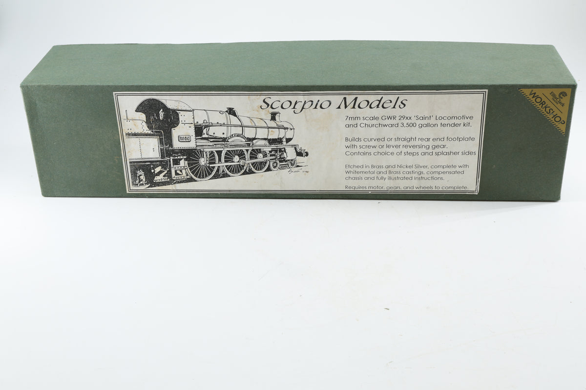 WORKSHOP Finescale O Gauge Scorpio Models Part-built GWR 29xx Class 'Saint' Kit