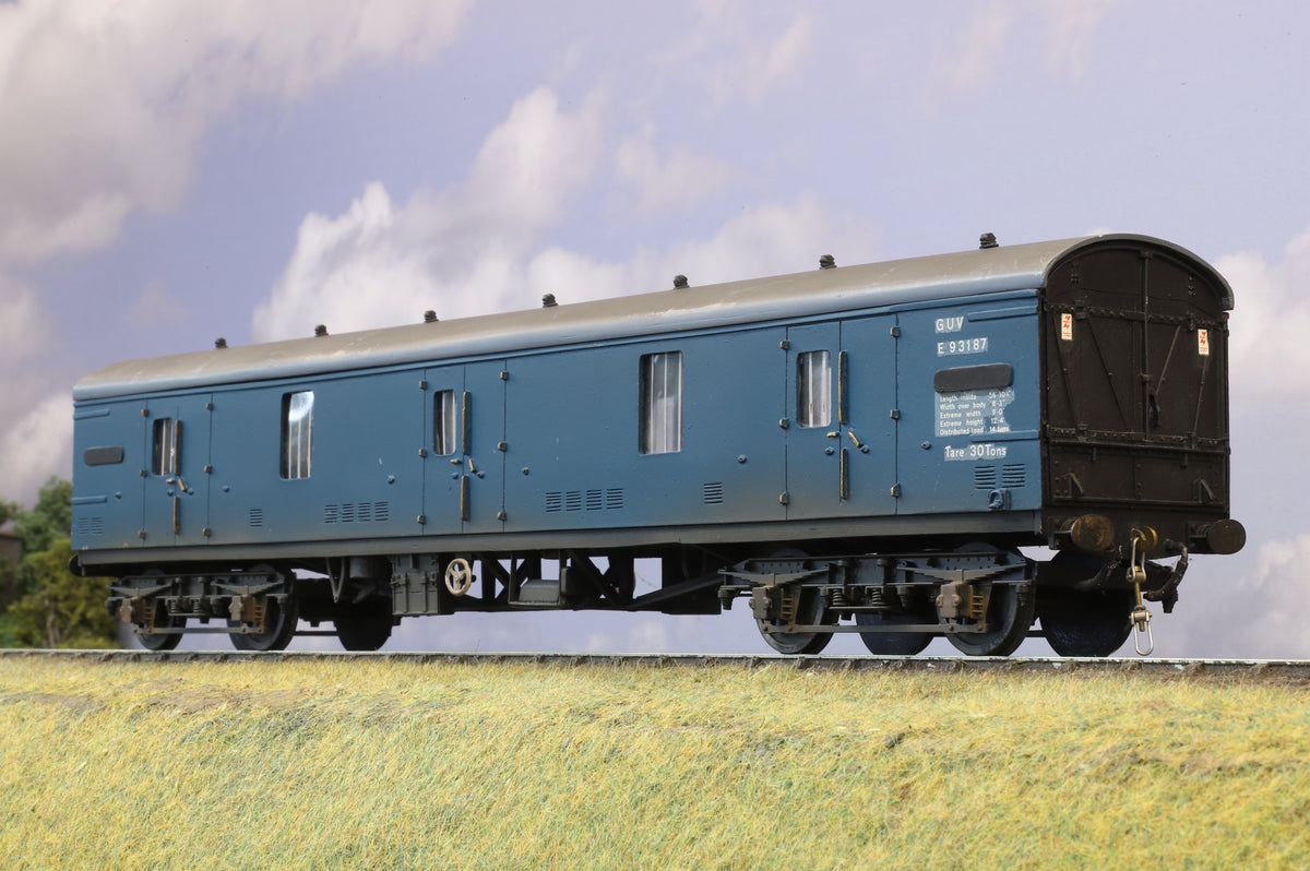 Finescale O Gauge (Kit-Built) GUV, BR Blue, No.E93187, Weathered