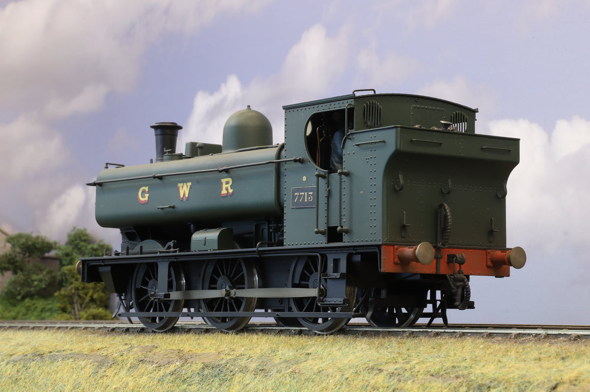 Sancheng/Finescale Brass Gauge 1 (1:32) GWR 57XX Pannier Tank No. 7713, RC Sound Fitted