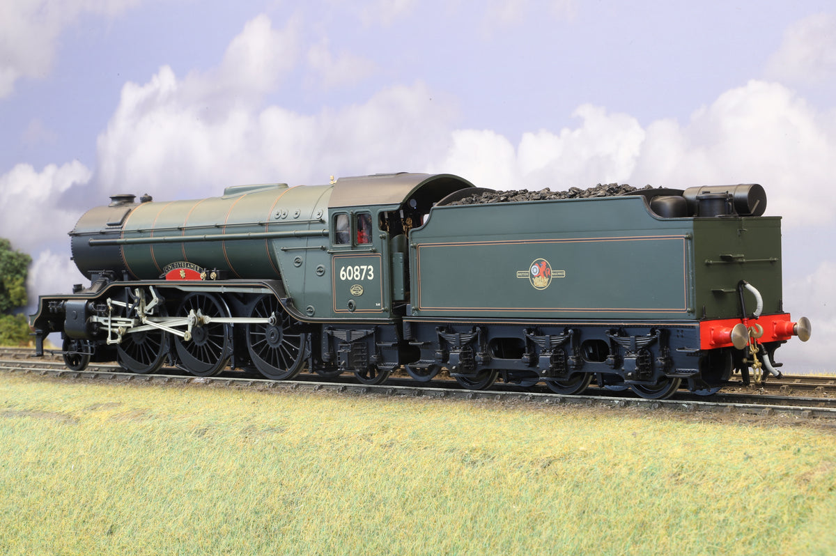 DJH Finescale O Gauge (Factory-Built) Gresley V2 No. 60873 'Coldstreamer' BR Lined Green