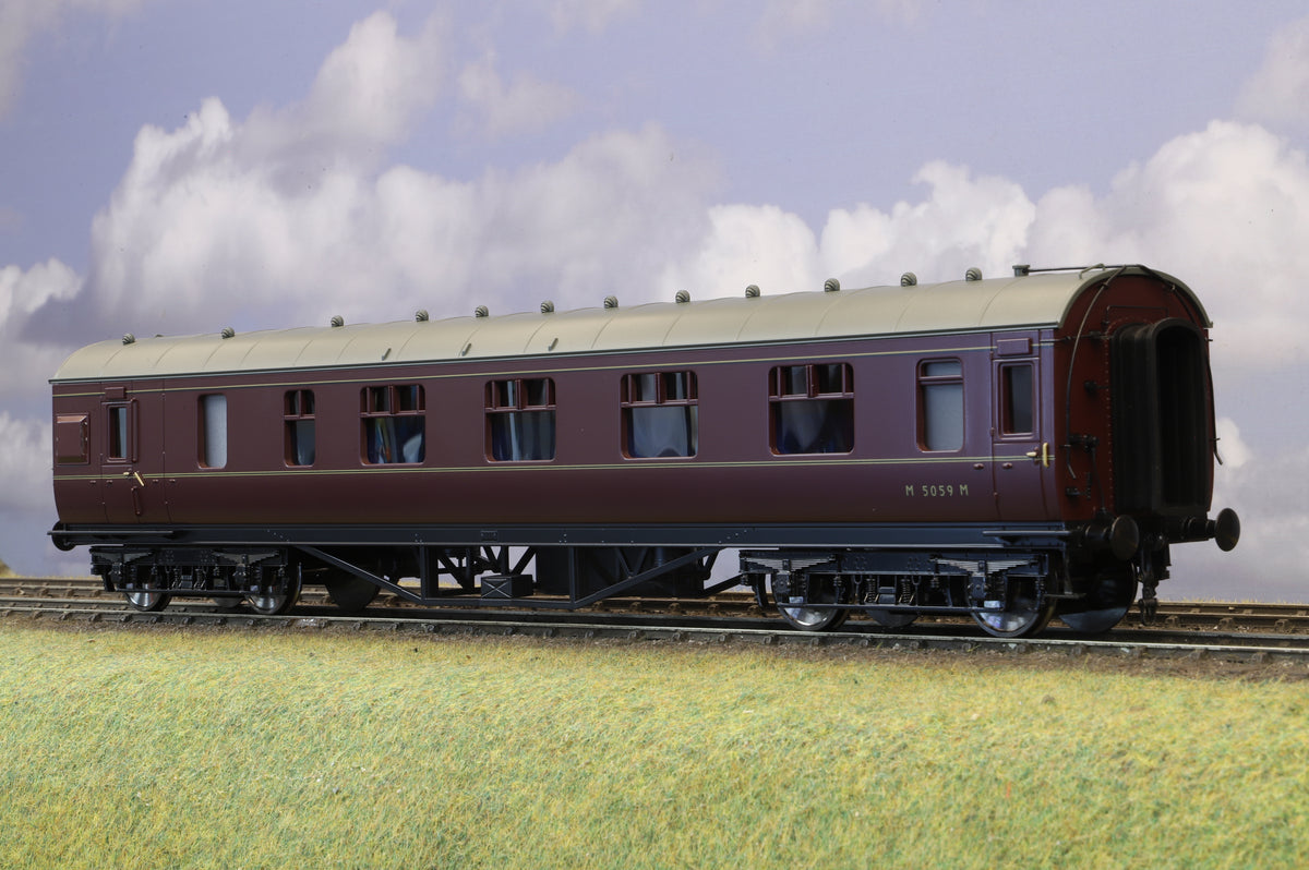 MTH Finescale O Gauge Corridor Brake First BR Maroon MTH22-60053
