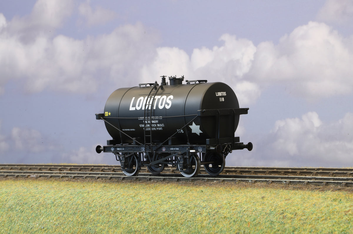 Dapol Finescale O Gauge 14T Tank Wagon Class B "Lobitos" No. 118 (7F-059-007)