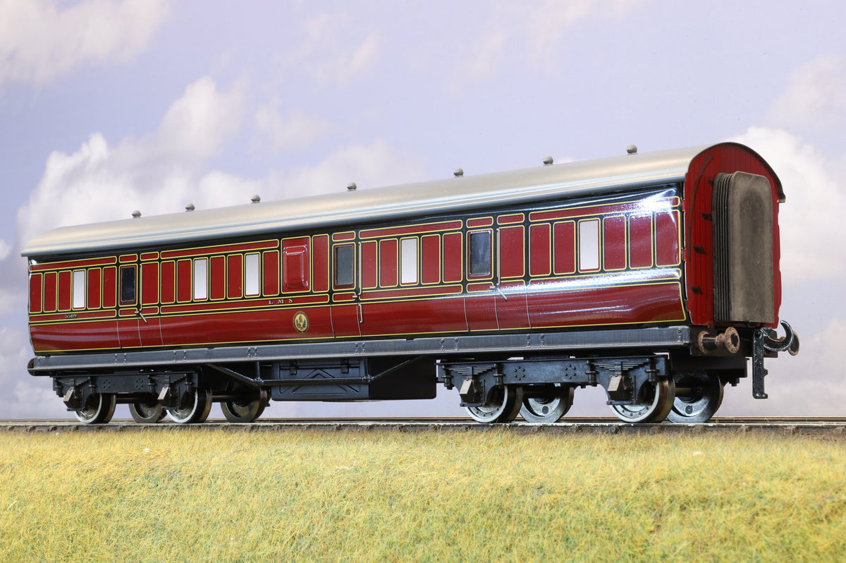 Darstaed Coarse Scale O LMS Period I Full Brake Crimson Lake