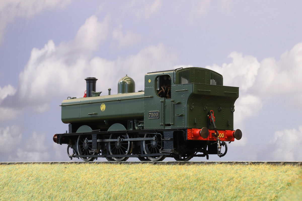 Lionheart Finescale O Gauge GWR Class 74xx Pannier Tank No. 7400, DCC sound