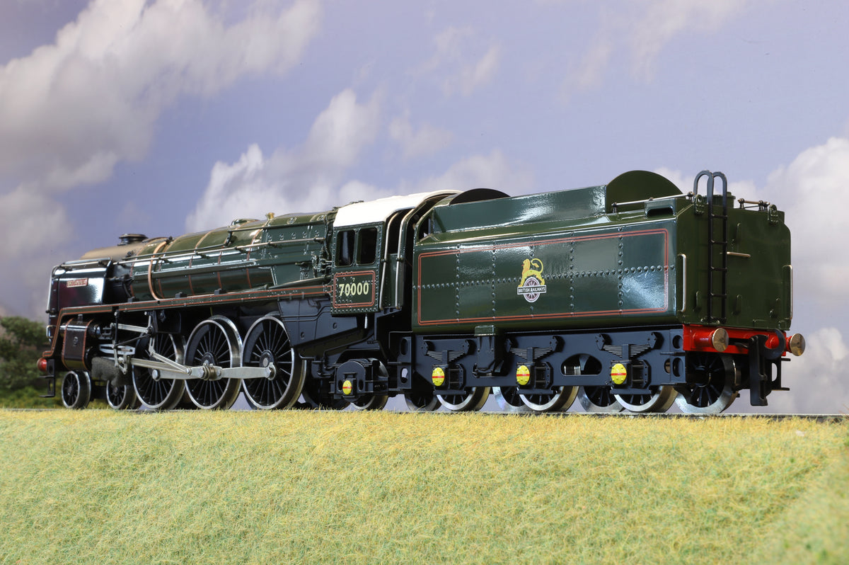 ACE Trains O Gauge Coarse Britannia Class 4-6-2 No.70000 'Britannia', BR Lined Green 2 & 3 Rail Operation