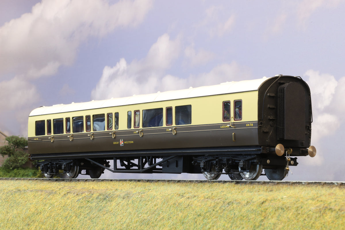 Finescale O Gauge (Kit-Built) GWR Collett Brake Corridor Composite No. 6478