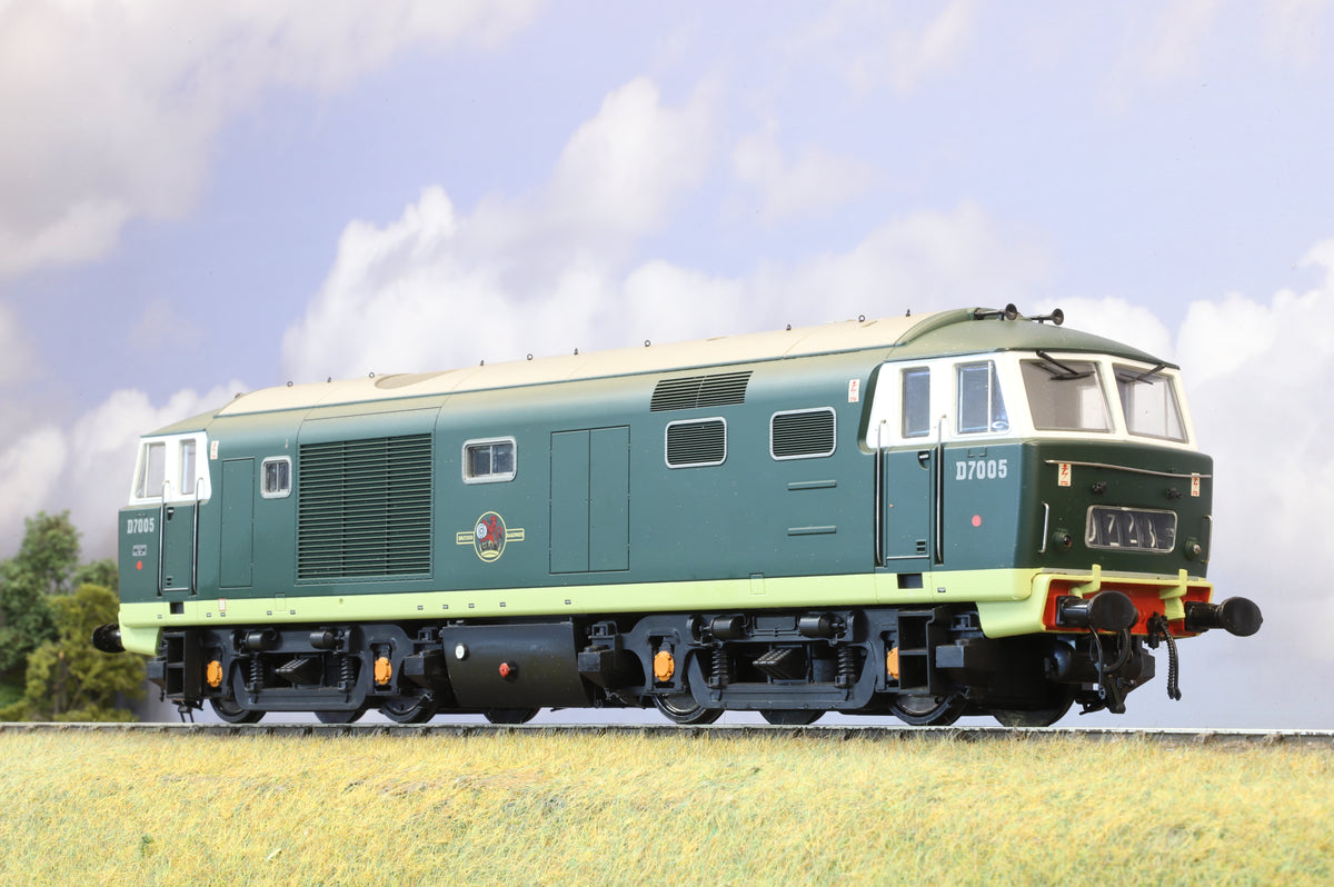 WORKSHOP Finescale O Gauge Heljan &#39;Hymek&#39; No. D7005 BR Green