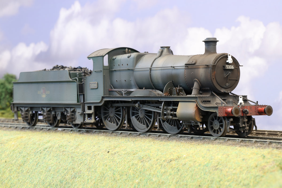 WORKSHOP Heljan Finescale O Gauge ex-GWR 43xx Mogul No. 5306, BR Unlined Green, Pro-Weathered
